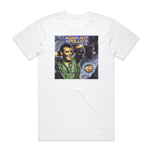 Adam Ant Apollo 9 Orbit Mix Album Cover T-Shirt White