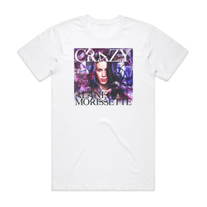 Alanis Morissette Crazy Album Cover T-Shirt White
