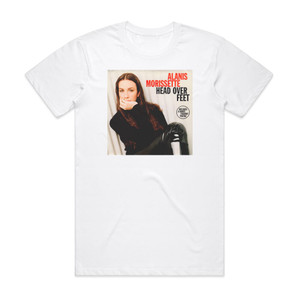 Alanis Morissette Head Over Feet Album Cover T-Shirt White
