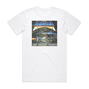 Attacker The Second Coming 1 Album Cover T-Shirt White Attacker The Second Coming 1 Album Cover T-Shirt White