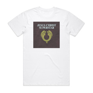 Andrew Lloyd Webber Jesus Christ Superstar Album Cover T-Shirt White Andrew Lloyd Webber Jesus Christ Superstar Album Cover T-Shirt White