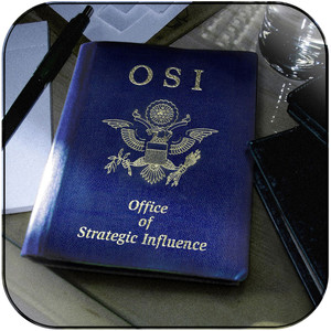 OSI Office Of Strategic Influence-1 Album Cover Sticker OSI Office Of Strategic Influence-1 Album Cover Sticker