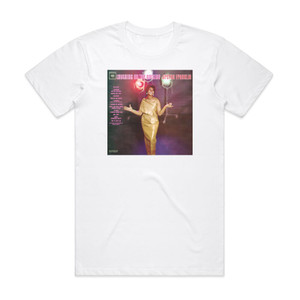 Aretha Franklin Laughing On The Outside Album Cover T-Shirt White Aretha Franklin Laughing On The Outside Album Cover T-Shirt White