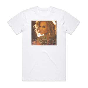 Anastacia Absolutely Positively Album Cover T-Shirt White Anastacia Absolutely Positively Album Cover T-Shirt White