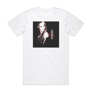 Anastacia Live At Last Album Cover T-Shirt White Anastacia Live At Last Album Cover T-Shirt White