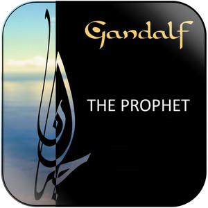 Gandalf Der Prophet Album Cover Sticker Gandalf Der Prophet Album Cover Sticker