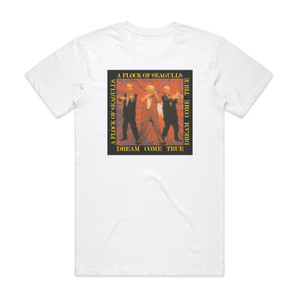 A Flock of Seagulls Dream Come True Album Cover T-Shirt White A Flock of Seagulls Dream Come True Album Cover T-Shirt White