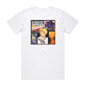 A Flock of Seagulls I Ran The Best Of Album Cover T-Shirt White A Flock of Seagulls I Ran The Best Of Album Cover T-Shirt White
