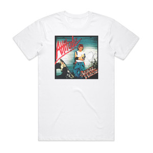 April Wine Attitude Album Cover T-Shirt White April Wine Attitude Album Cover T-Shirt White