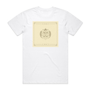 AOA Angels Knock 1 Album Cover T-Shirt White AOA Angels Knock 1 Album Cover T-Shirt White