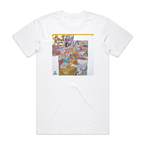 Al Stewart Year Of The Cat Album Cover T-Shirt White Al Stewart Year Of The Cat Album Cover T-Shirt White