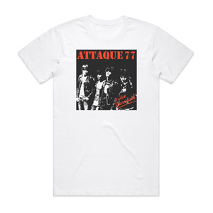 Attaque 77 Dulce Navidad Album Cover T-Shirt White