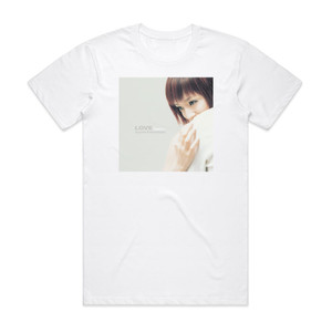 Ayumi Hamasaki Love Destiny Love Since1999 Album Cover T-Shirt White Ayumi Hamasaki Love Destiny Love Since1999 Album Cover T-Shirt White