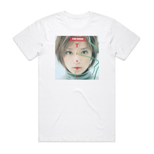 Ayumi Hamasaki Trust 1 Album Cover T-Shirt White Ayumi Hamasaki Trust 1 Album Cover T-Shirt White