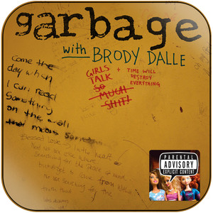 Garbage Girls Talk Album Cover Sticker