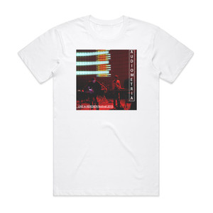 Audiometria Live In Keroxen Festival 2015 Album Cover T-Shirt White Audiometria Live In Keroxen Festival 2015 Album Cover T-Shirt White