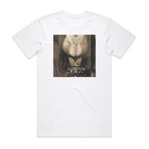 Attrition Tude Album Cover T-Shirt White Attrition Tude Album Cover T-Shirt White