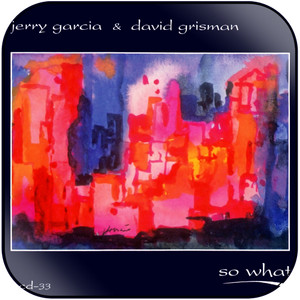 Jerry Garcia So What Album Cover Sticker Jerry Garcia So What Album Cover Sticker