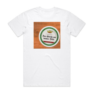 Audio88 and Yassin Das Gleiche Wie Immer Bitte Album Cover T-Shirt White Audio88 and Yassin Das Gleiche Wie Immer Bitte Album Cover T-Shirt White