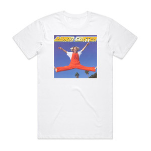 Aaron Carter Aaron Carter Album Cover T-Shirt White Aaron Carter Aaron Carter Album Cover T-Shirt White