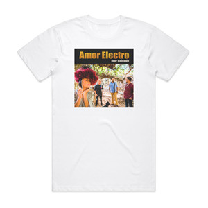 Amor Electro Mar Salgado Album Cover T-Shirt White