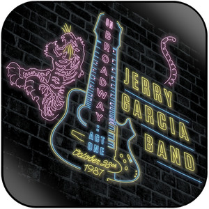 Jerry Garcia Band On Broadway Act One October 28Th 1987 Album Cover Sticker Jerry Garcia Band On Broadway Act One October 28Th 1987 Album Cover Sticker