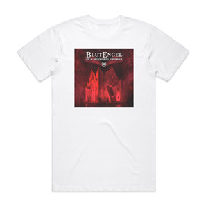 Blutengel Live Im Wasserschloss Klaffenbach Album Cover T-Shirt White