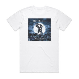 Blutengel Monument 1 Album Cover T-Shirt White Blutengel Monument 1 Album Cover T-Shirt White