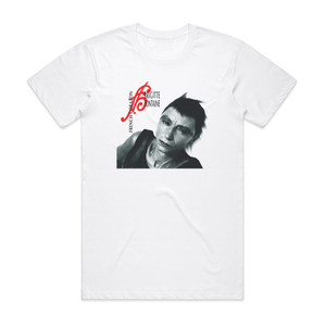 Brigitte Fontaine French Corazon Album Cover T-Shirt White Brigitte Fontaine French Corazon Album Cover T-Shirt White