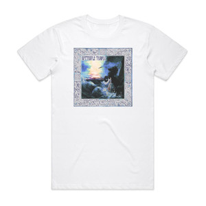 Butterfly Temple 1 Album Cover T-Shirt White Butterfly Temple 1 Album Cover T-Shirt White