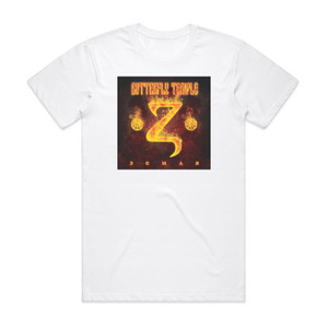 Butterfly Temple Empty 3 Album Cover T-Shirt White Butterfly Temple Empty 3 Album Cover T-Shirt White