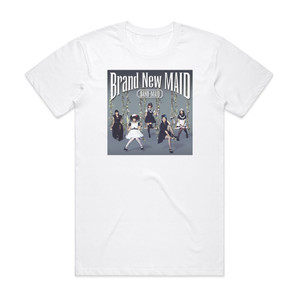 BAND-MAID Brand New Maid Album Cover T-Shirt White BAND-MAID Brand New Maid Album Cover T-Shirt White