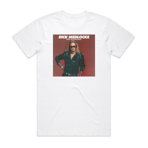Blackfoot Rick Medlocke And Blackfoot Album Cover T-Shirt White Blackfoot Rick Medlocke And Blackfoot Album Cover T-Shirt White
