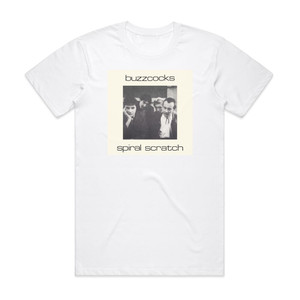 Buzzcocks Spiral Scratch Album Cover T-Shirt White