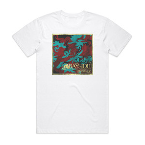 Bayside Shudder Album Cover T-Shirt White Bayside Shudder Album Cover T-Shirt White
