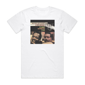 Brother Jack McDuff Double Barrelled Soul Album Cover T-Shirt White Brother Jack McDuff Double Barrelled Soul Album Cover T-Shirt White