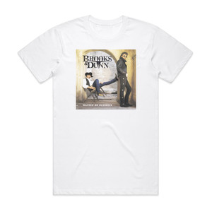 Brooks and Dunn Waitin On Sundown Album Cover T-Shirt White Brooks and Dunn Waitin On Sundown Album Cover T-Shirt White