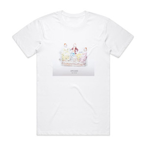 Balthazar Applause Album Cover T-Shirt White Balthazar Applause Album Cover T-Shirt White