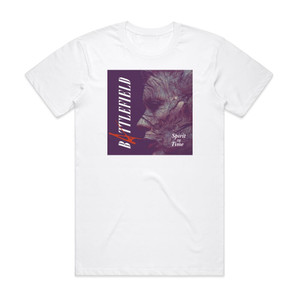 Battlefield Spirit Of Time Album Cover T-Shirt White Battlefield Spirit Of Time Album Cover T-Shirt White