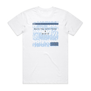 Burning Airlines Back Of Love Split Single Album Cover T-Shirt White