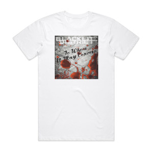 Blacklite District To Whom It May Concern Album Cover T-Shirt White Blacklite District To Whom It May Concern Album Cover T-Shirt White