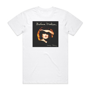 Barbara Dickson January February Album Cover T-Shirt White Barbara Dickson January February Album Cover T-Shirt White