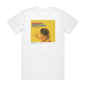 Bobby Hebb Sunny 1 Album Cover T-Shirt White Bobby Hebb Sunny 1 Album Cover T-Shirt White