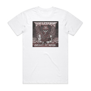 Battlecross Pursuit Of Honor Album Cover T-Shirt White Battlecross Pursuit Of Honor Album Cover T-Shirt White