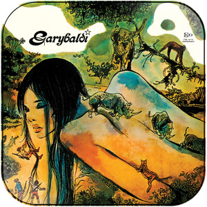 Garybaldi Nuda Album Cover Sticker