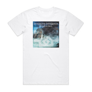 Breaking Benjamin Angels Fall Album Cover T-Shirt White Breaking Benjamin Angels Fall Album Cover T-Shirt White