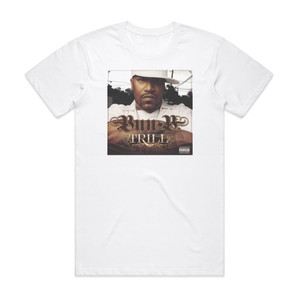 Bun B Trill Album Cover T-Shirt White