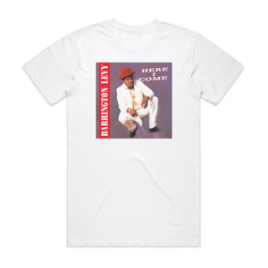 Barrington Levy Here I Come Album Cover T-Shirt White
