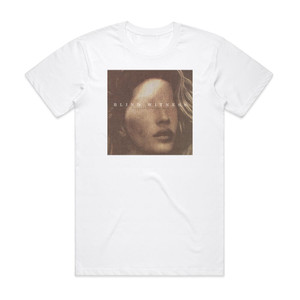 Blind Witness Silences Are Words Album Cover T-Shirt White Blind Witness Silences Are Words Album Cover T-Shirt White