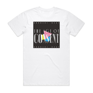 Bronski Beat The Age Of Consent Album Cover T-Shirt White Bronski Beat The Age Of Consent Album Cover T-Shirt White